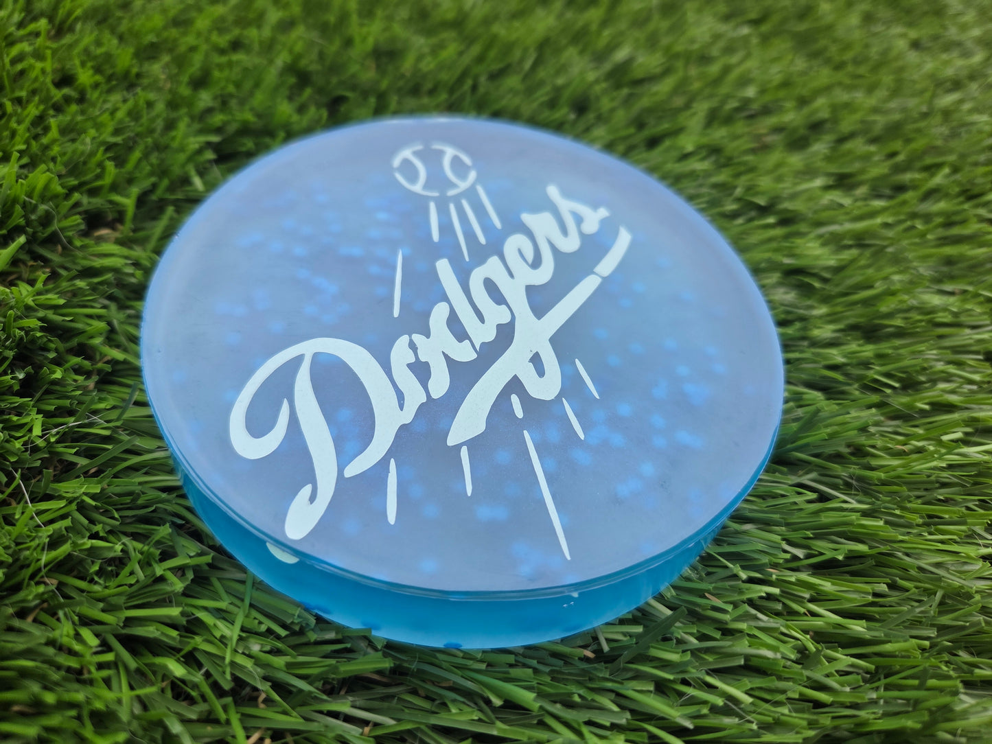 Dodgers Baseball Large Double Glow Mini