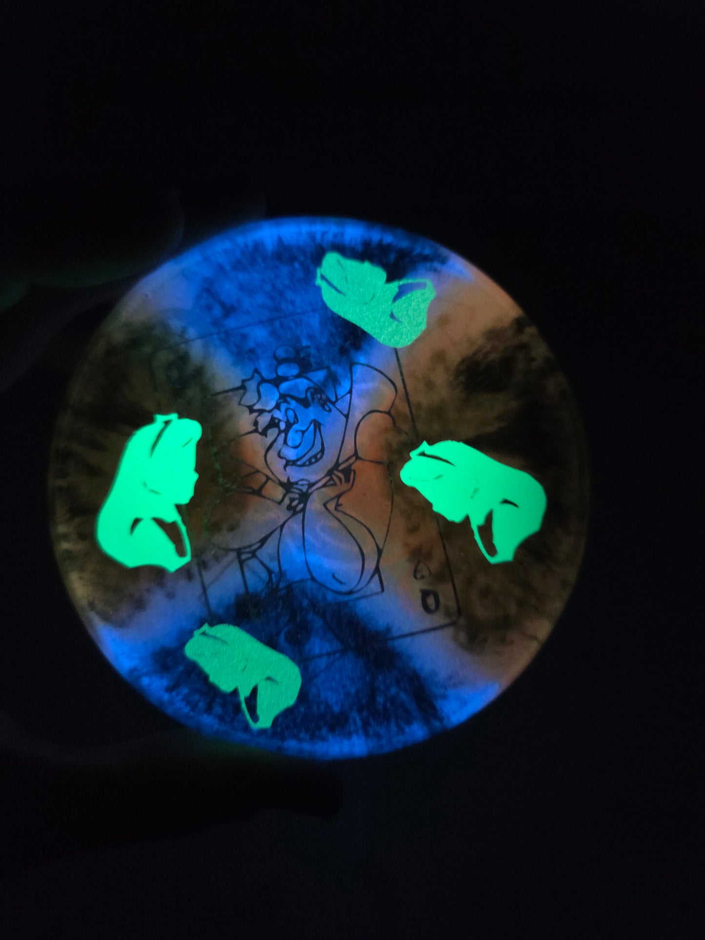 Dark Off With There Heads! / Double Sided / Ultra Premium Poppycock Glow Mini