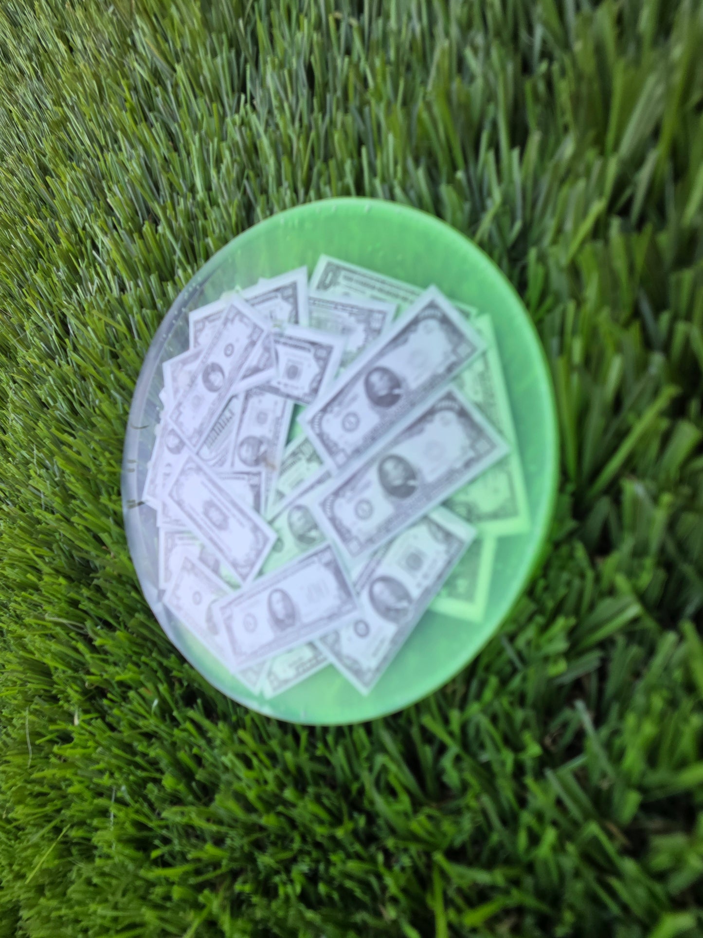 Green Cash Glow Medium Mini Factory Second/Defect