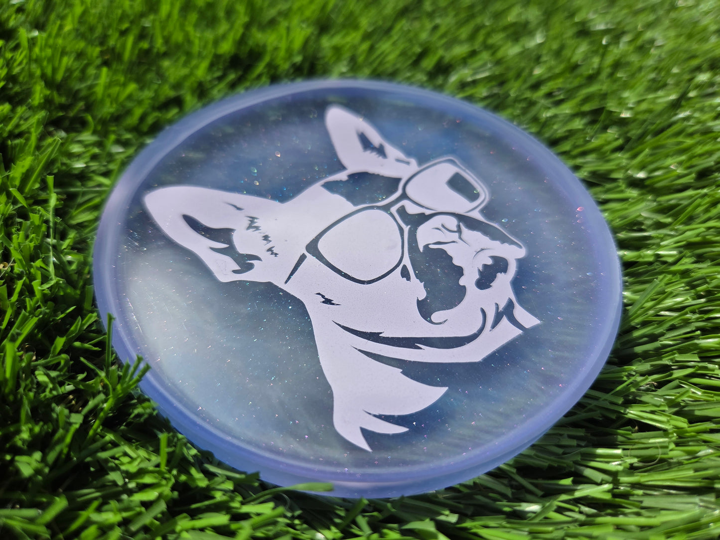 Periwinkle Cool Dawg Frenchie Double Glow Medium Mini