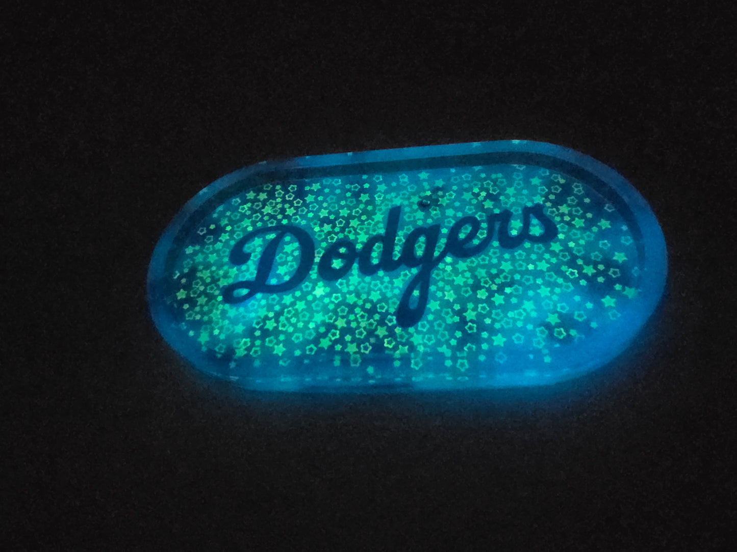 Dodgers Starry Galaxy Glow Tray
