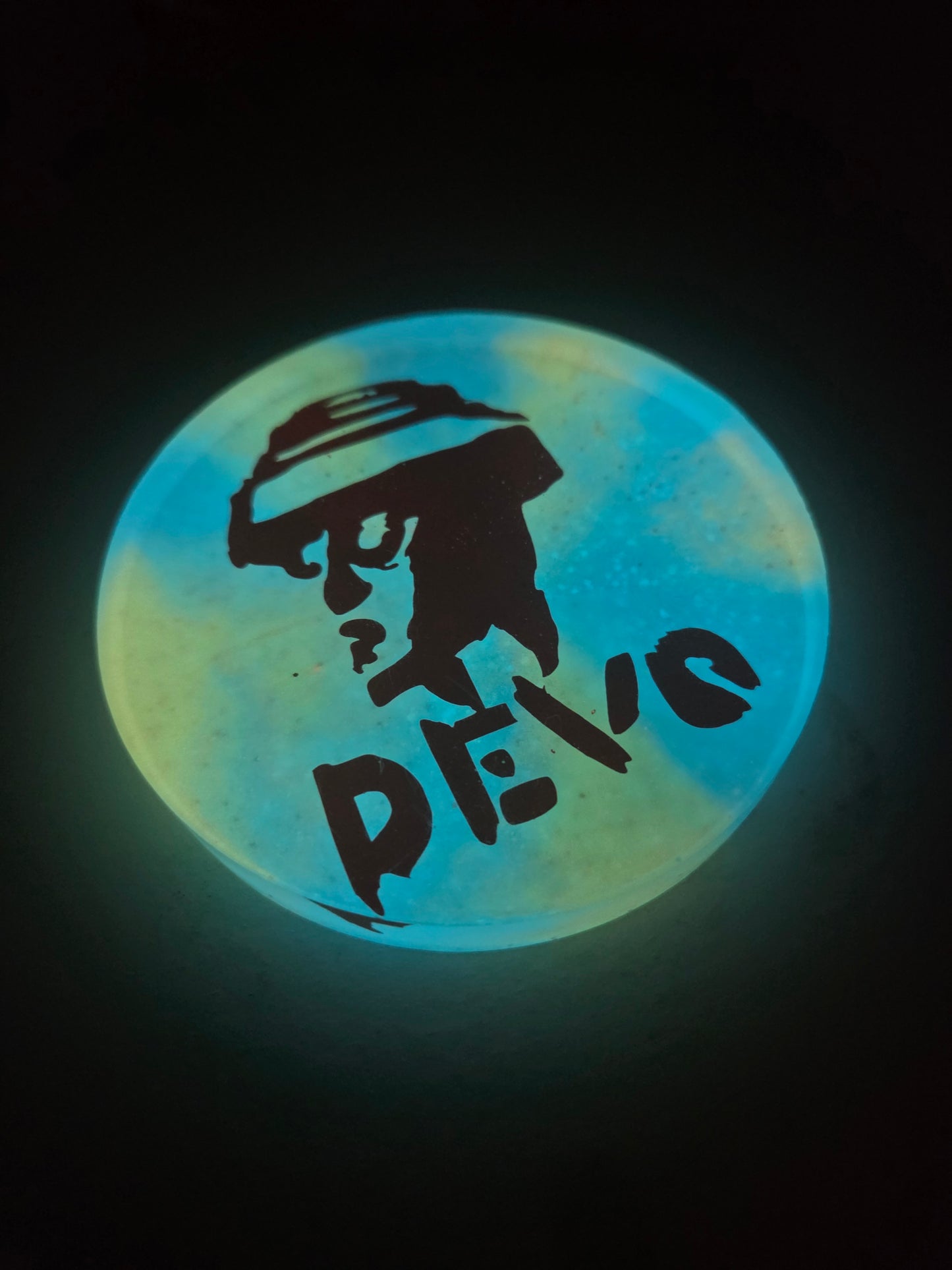 DEVO MAN Red / Glow in the Dark