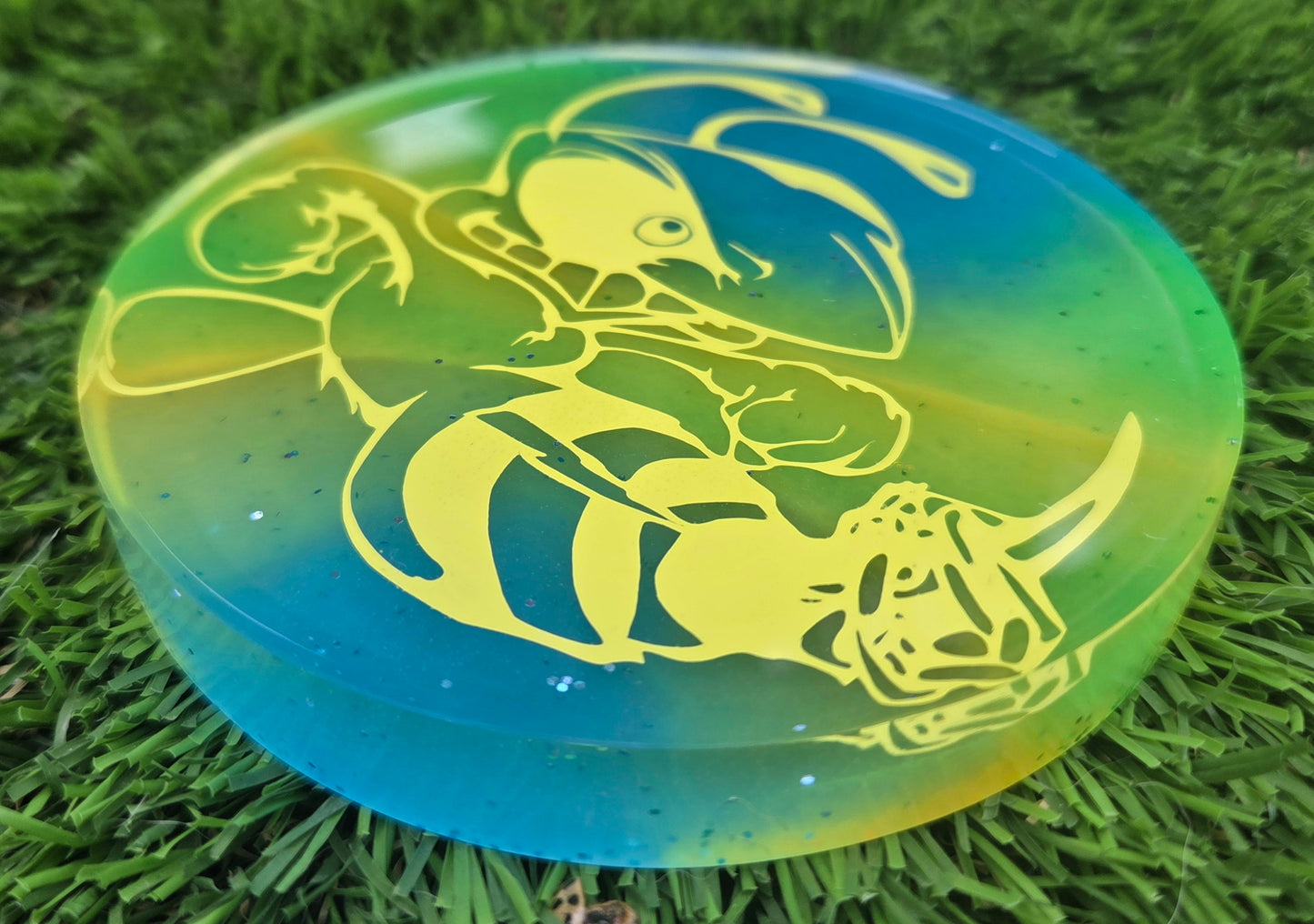 Yellow Buzz Super Glow Large Mini