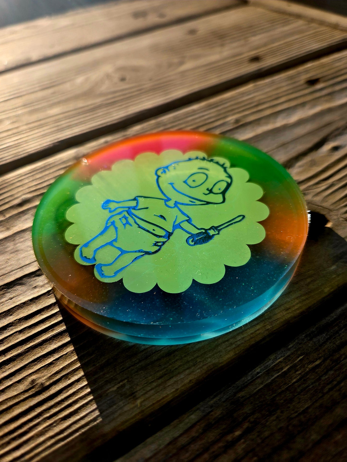 Tommy vs Reptar / Double Sided / Glow in the Dark