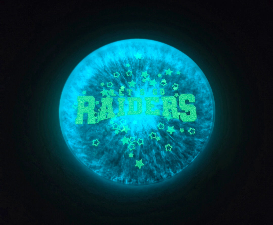 Let's Go Raiders! / Glow in the Dark / Mini / Coaster