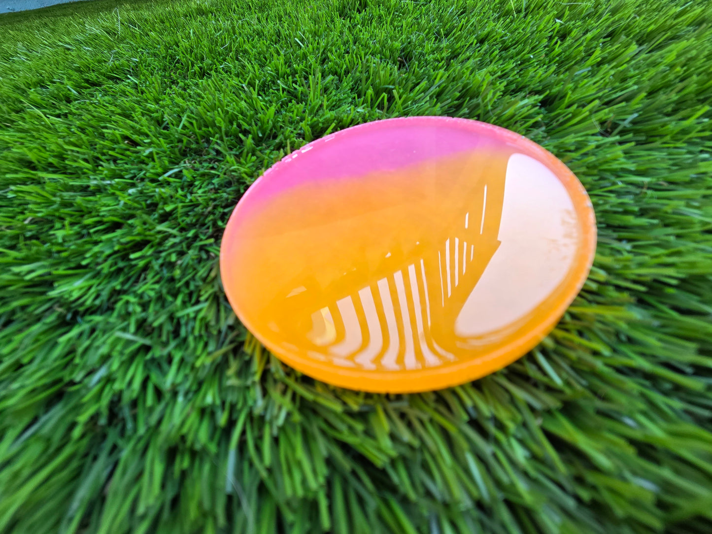 Orange/Pink Super Glow Medium Mini Factory Second/ Defect