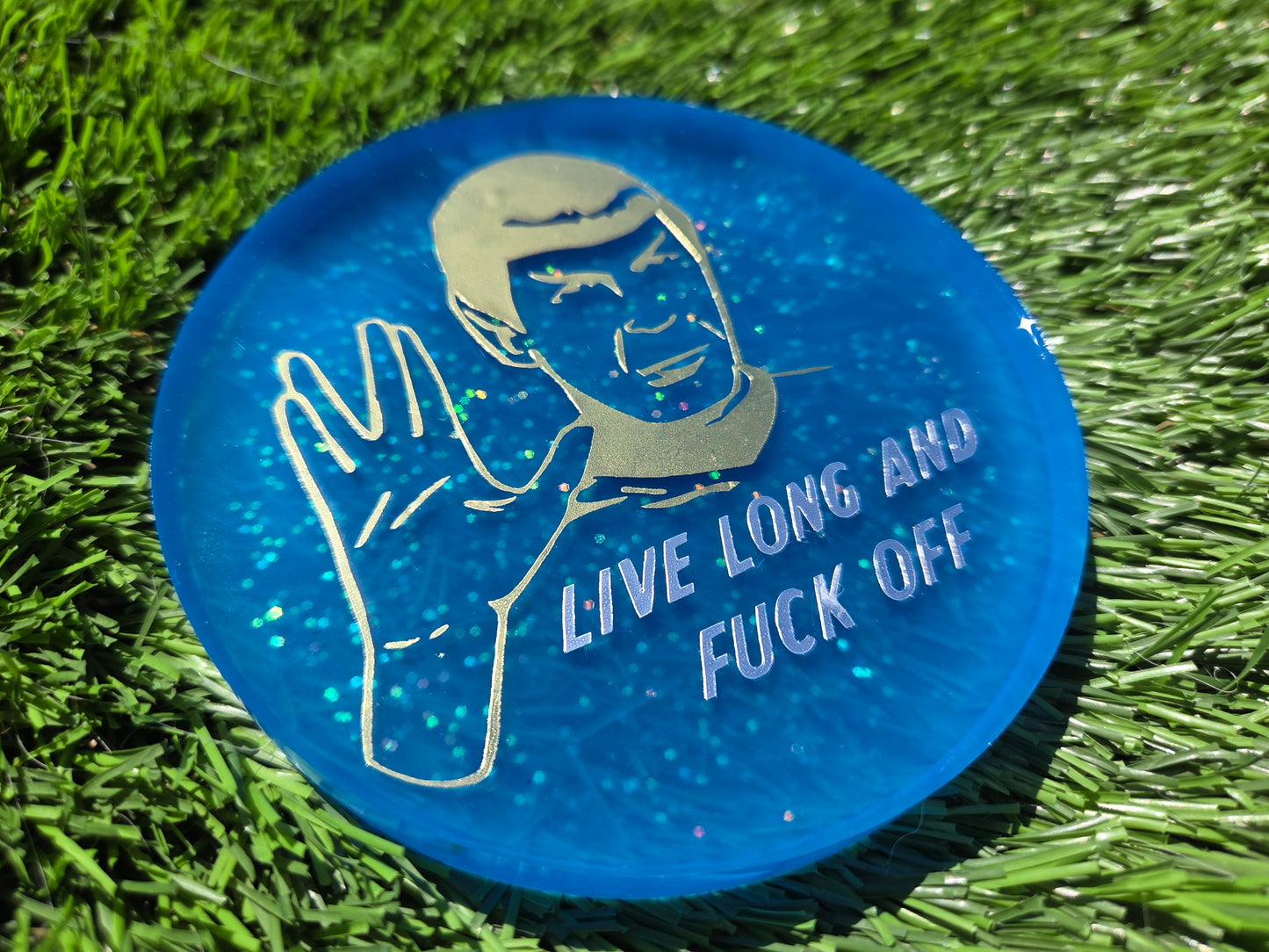 Live Long And Fuck Off Super Glow Large Mini