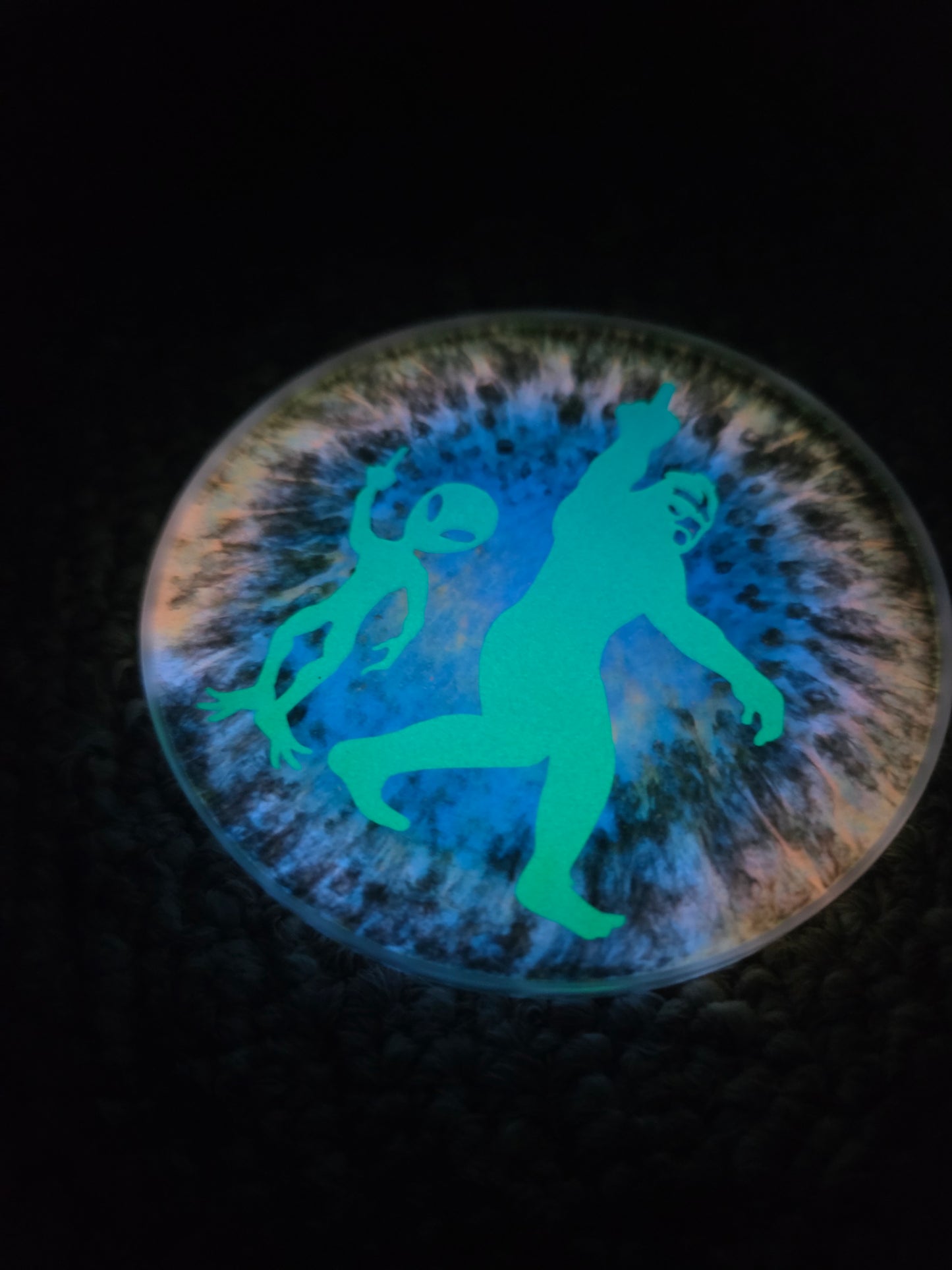 Freaks On Parade Tie Dye Epoxy Art Glow Mini