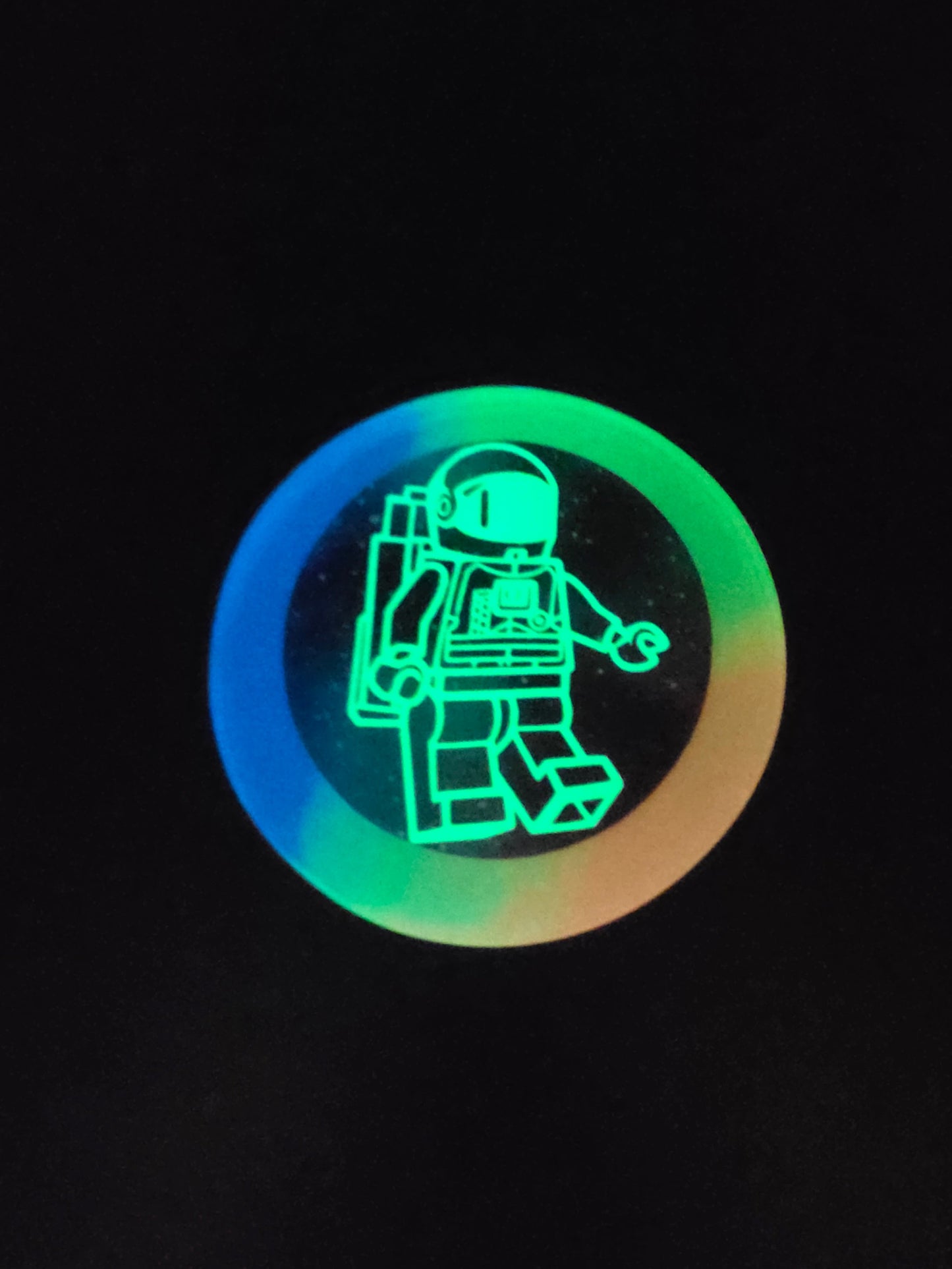 Lego Astronaut / Glow in the Dark / Double Sided
