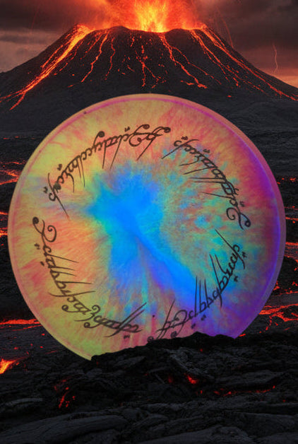 Gay Pride Lord Of The Rings /  Super Glow / 3.5inches Medium