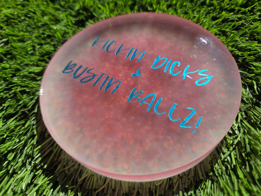 Kickin Dicks and Bustin Balls Super Glow Mini