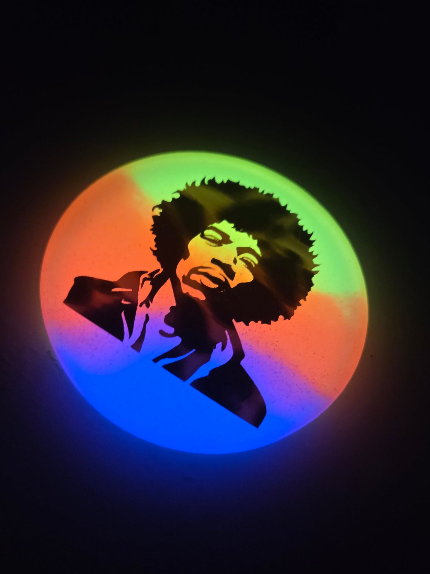 Jimi Hendrix Sunset / Glow in the Dark
