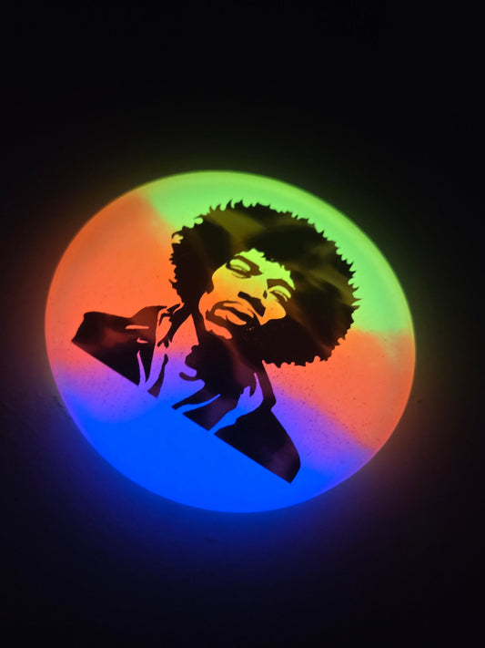 Jimi Hendrix Sunset / Glow in the Dark