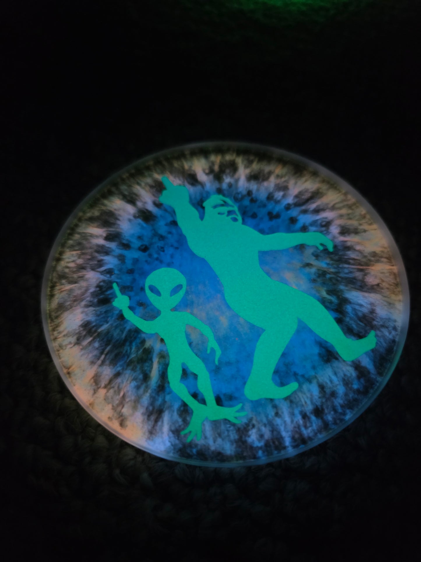 Freaks On Parade Tie Dye Epoxy Art Glow Mini