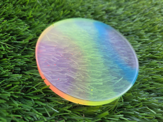 Clear Rainbow Glow Medium Mini