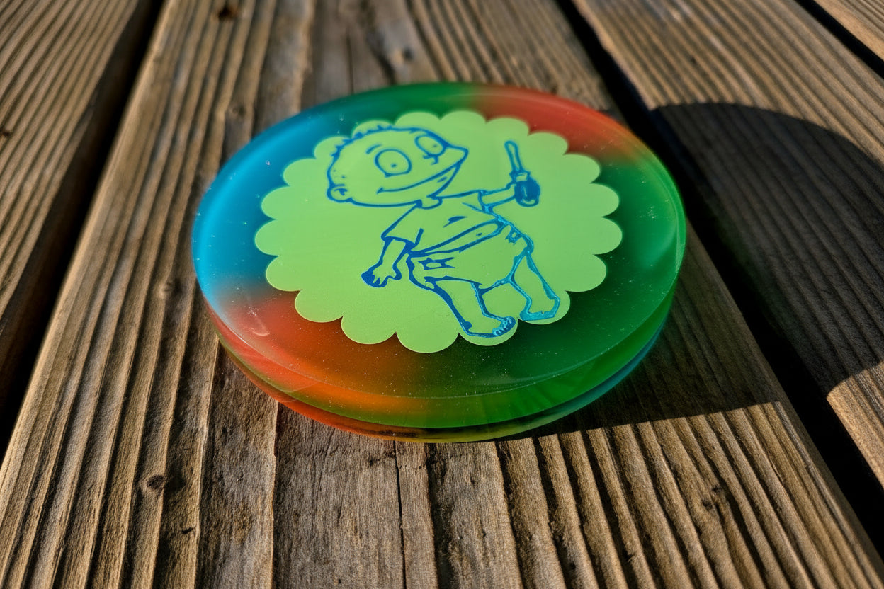 Tommy vs Reptar / Double Sided / Glow in the Dark