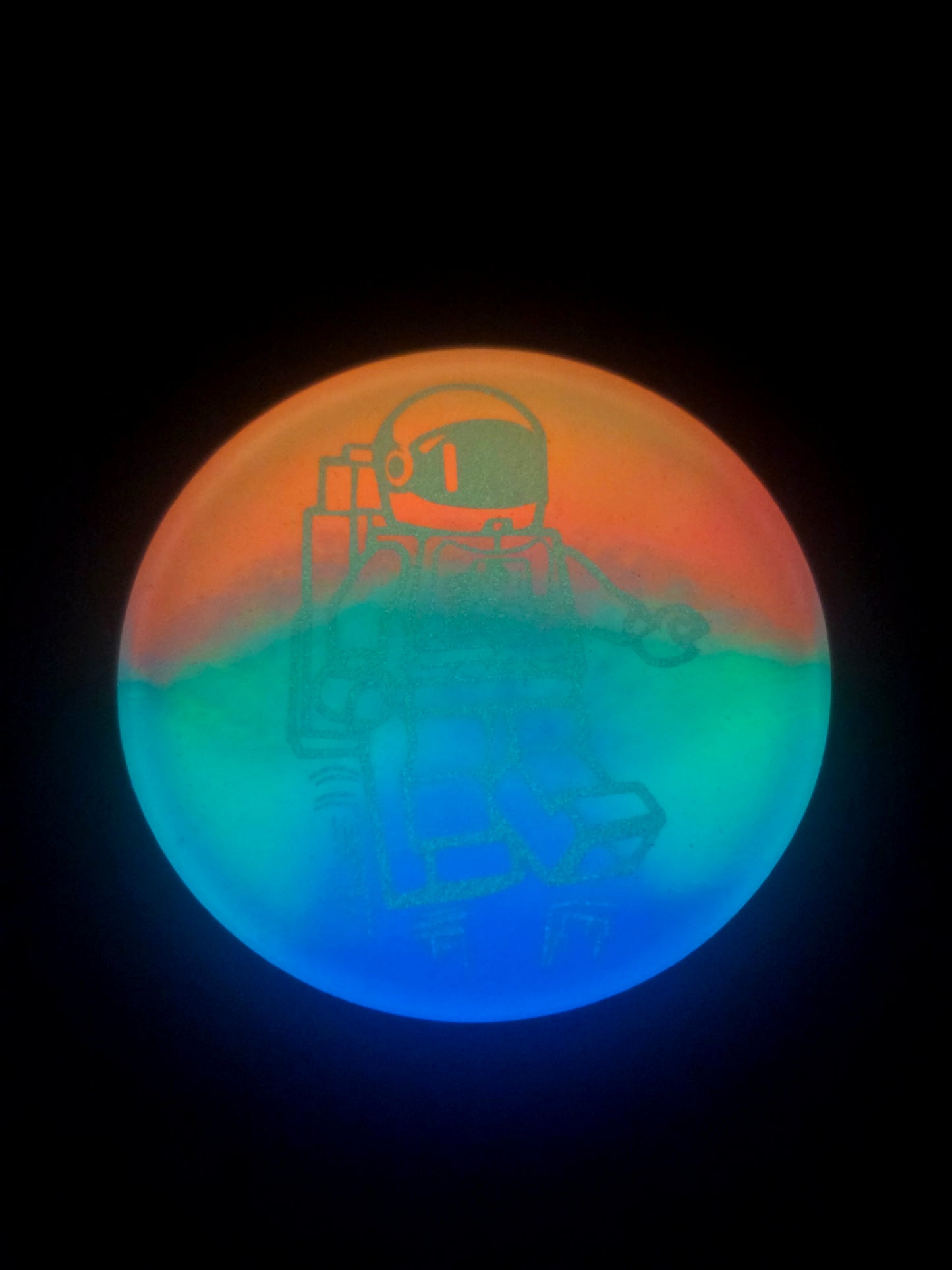 Lego Astronaut / Glow in the Dark