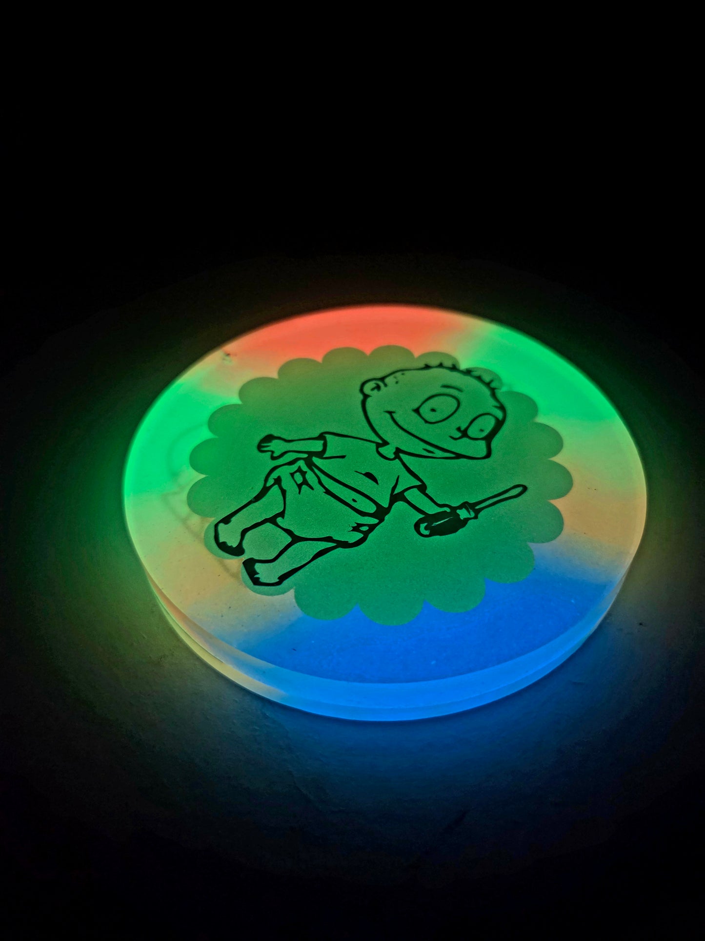 Tommy vs Reptar / Double Sided / Glow in the Dark