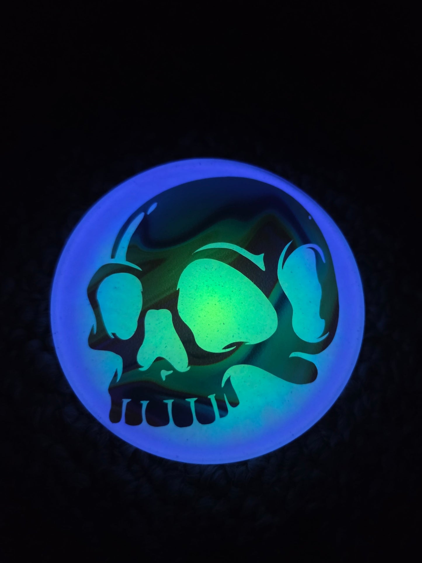 Trippy Sugar Skull Glow Mini Mini