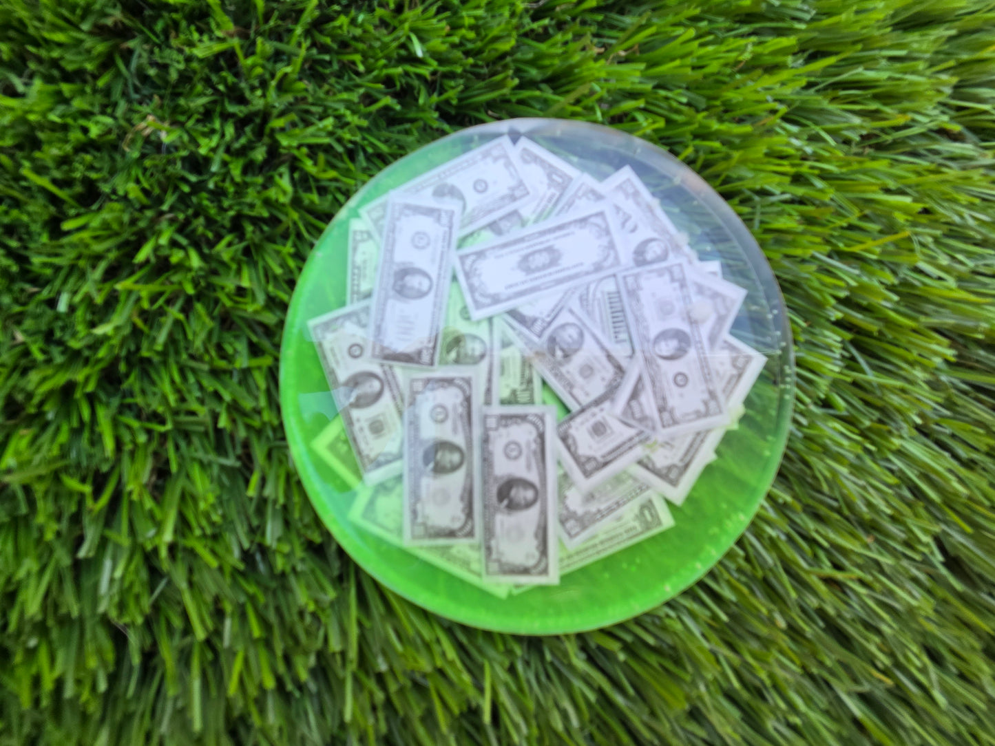 Green Cash Glow Medium Mini Factory Second/Defect