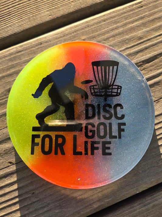 Sasquatch Disc Golf For Life / Glow / Mini / Marker