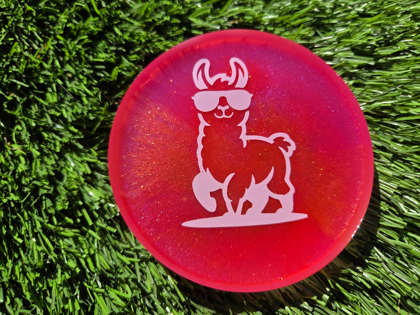 Pretty Fly For A Llama Double Glow Medium Mini