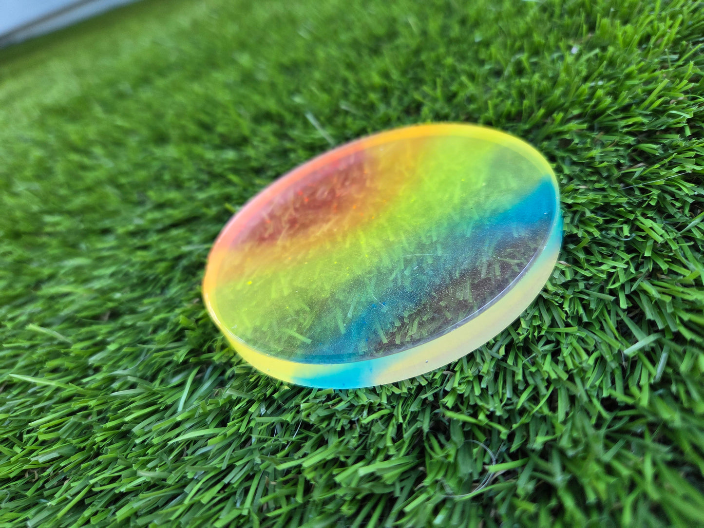 Clear Rainbow Glow Medium Mini
