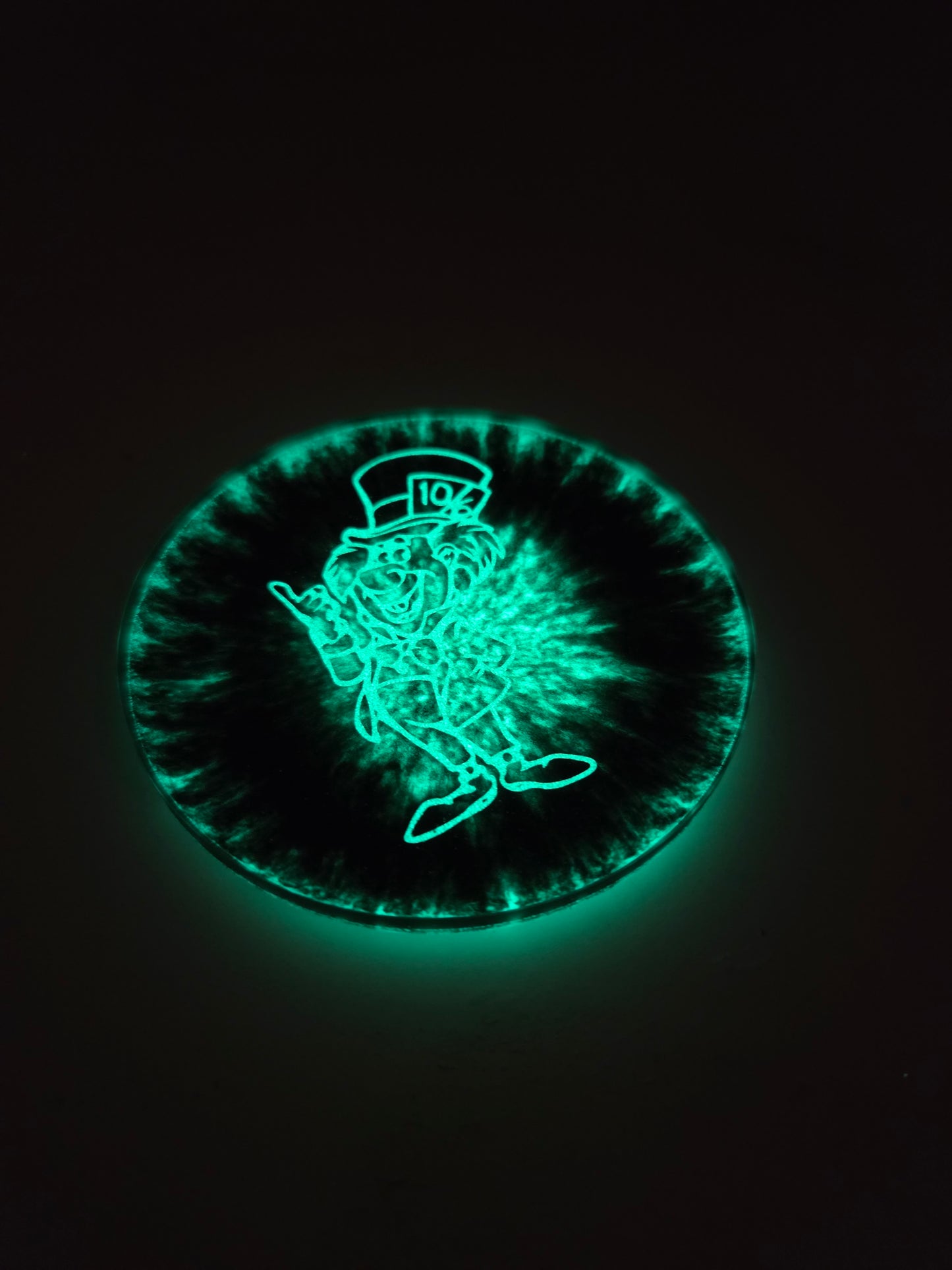 Goth Mad Hatter / Glow in the Dark