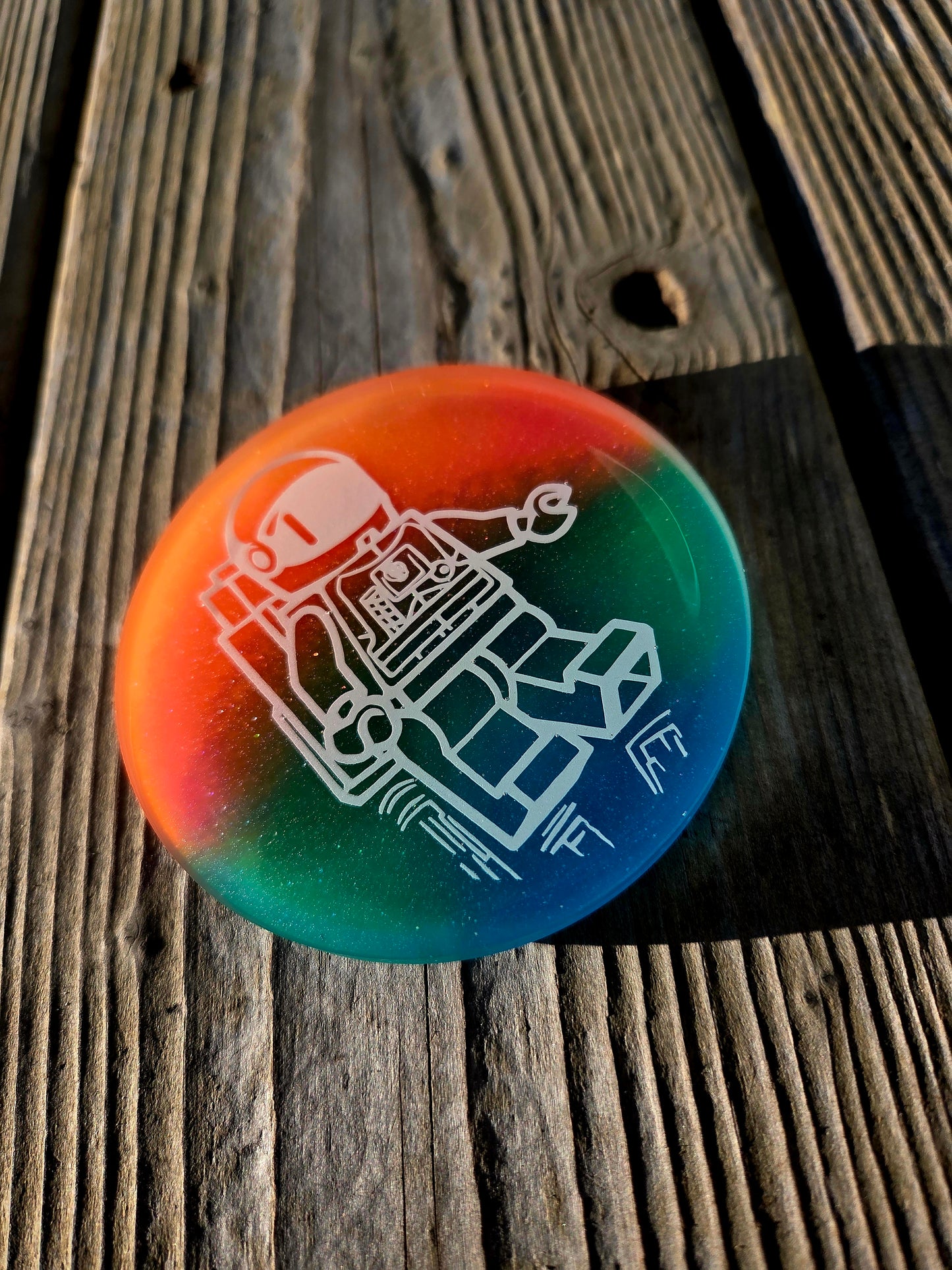 Lego Astronaut / Glow in the Dark