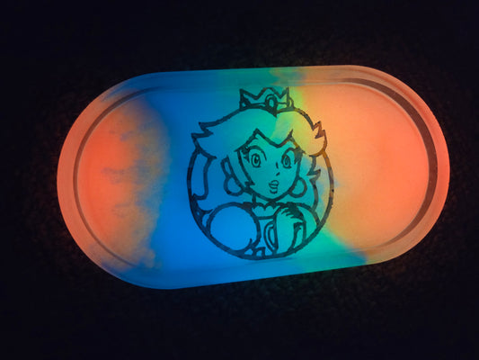 Rainbow Road Princess Peach Glow Tray