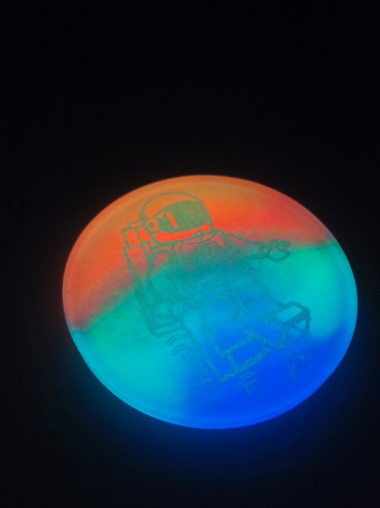 Lego Astronaut / Glow in the Dark