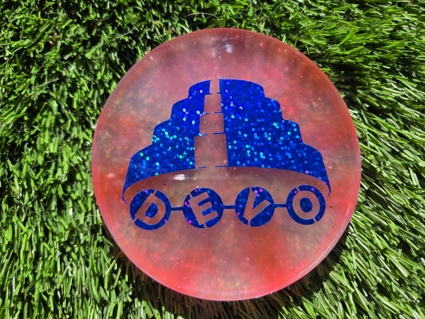 DEVO Blue Energy Dome Super Glow Large Mini