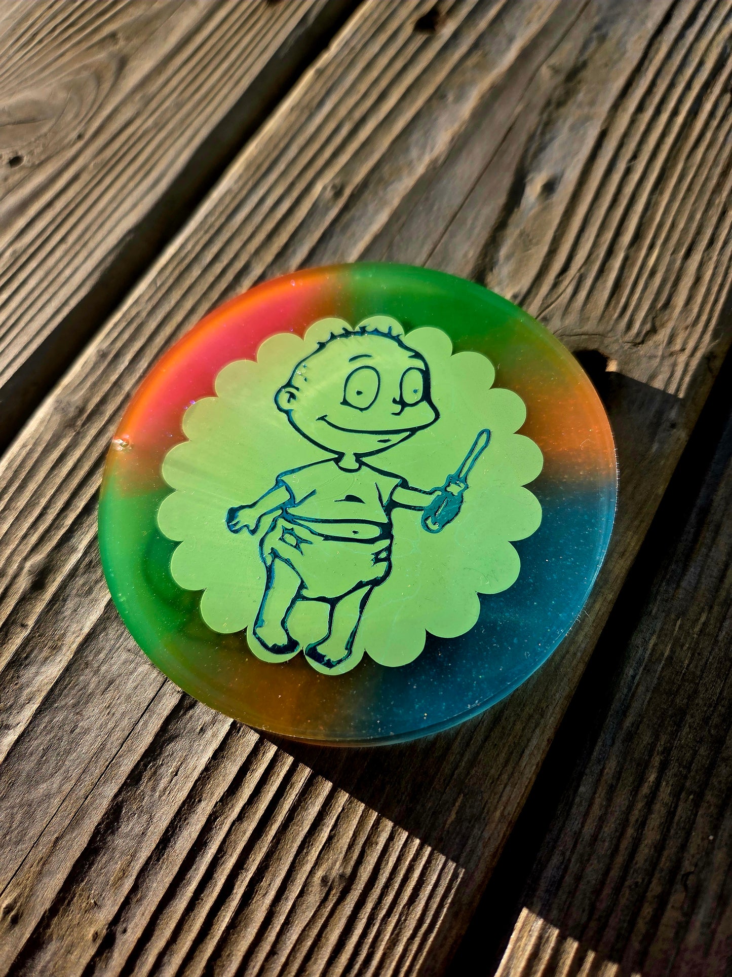 Tommy vs Reptar / Double Sided / Glow in the Dark