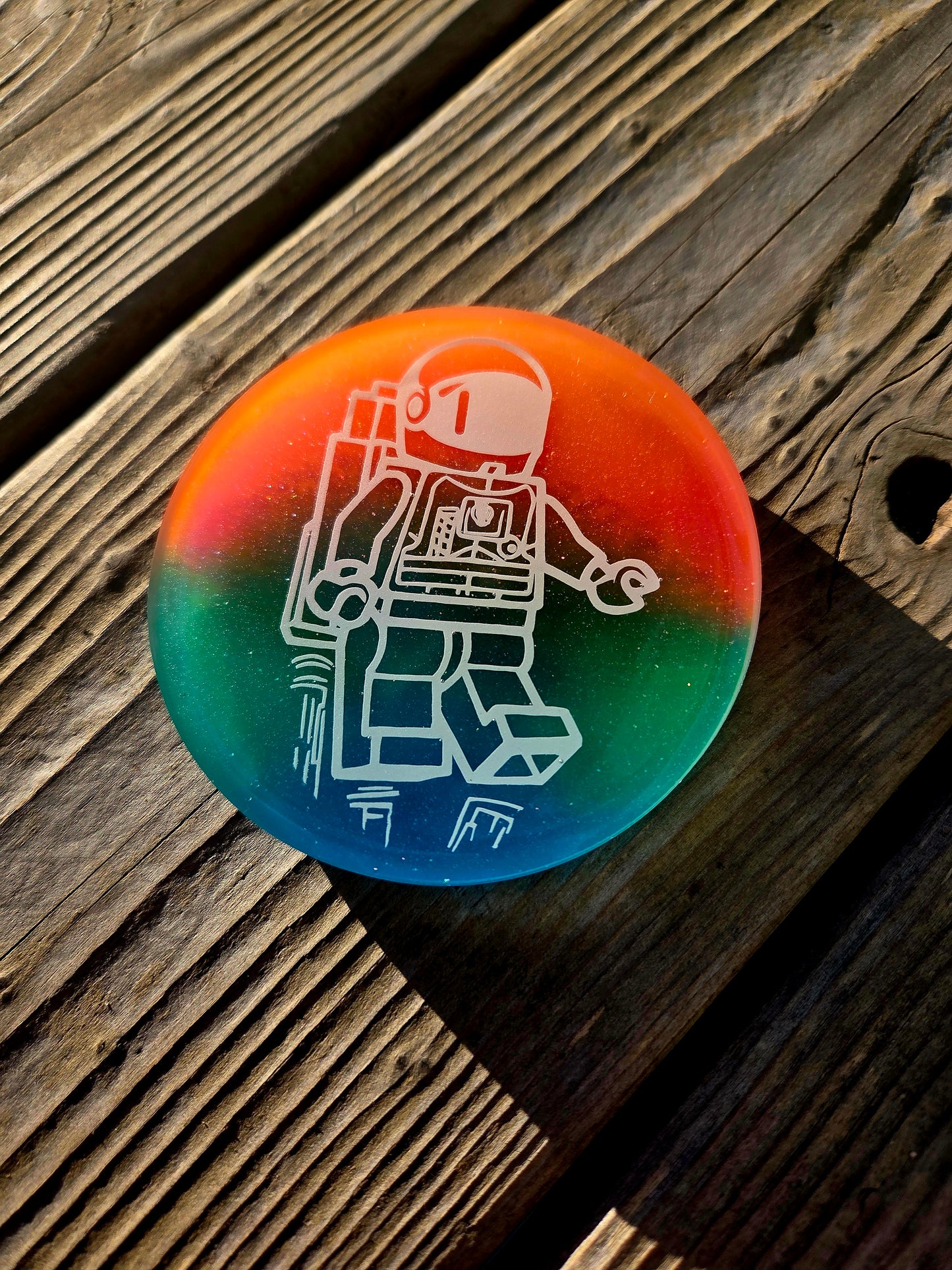 Lego Astronaut / Glow in the Dark