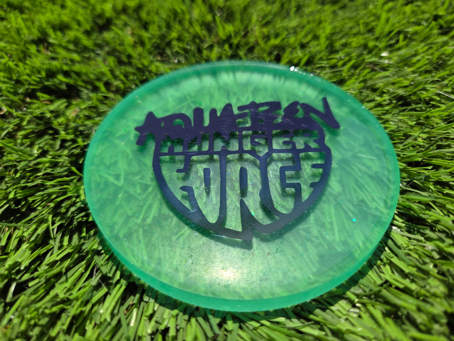 Aqua Teen Hunger Force Glow in the Dark Disc Golf Marker/Coaster