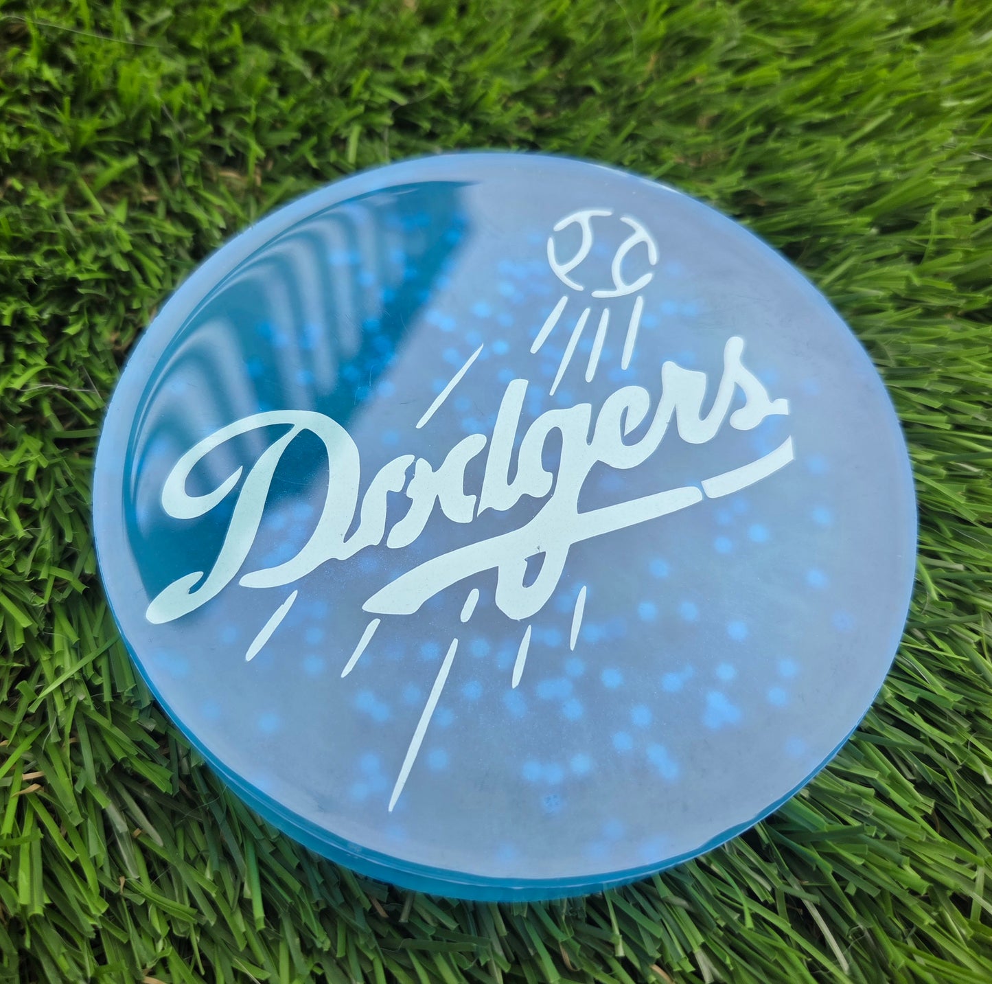 Dodgers Baseball Large Double Glow Mini