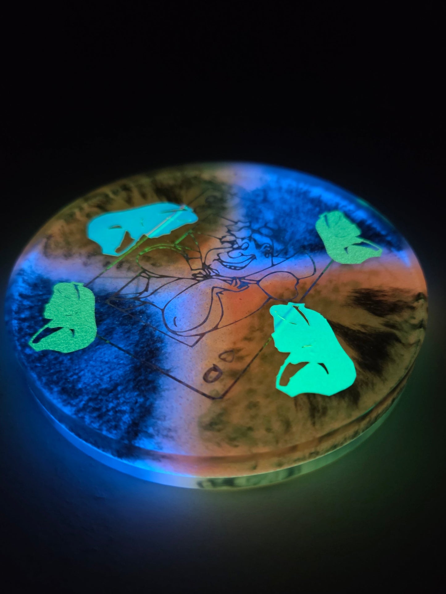 Dark Off With There Heads! / Double Sided / Ultra Premium Poppycock Glow Mini