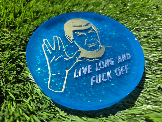 Live Long And Fuck Off Super Glow Large Mini