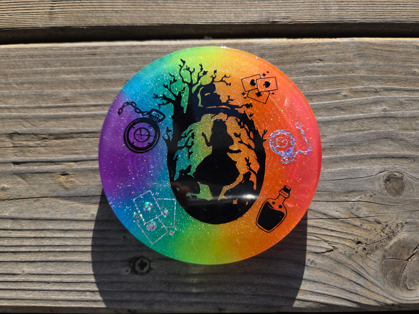 Through The Looking Glass / Double Sided / Mini / Coaster/ Visual Art