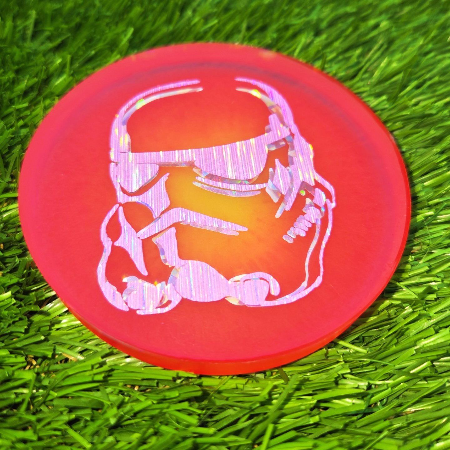 3D Stromtrooper Glow in the Dark Mini Marker/Coaster