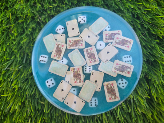 Cards N Dice Super Glow Blue Medium Mini