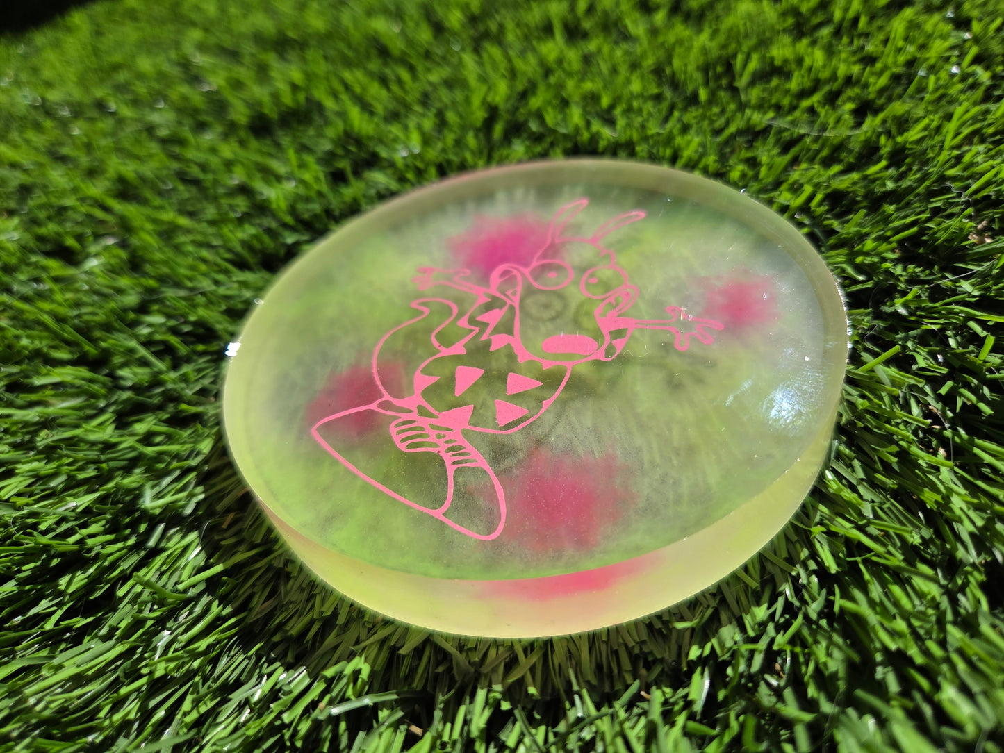 Pinks and Yellows Rocko Double Glow Large Mini