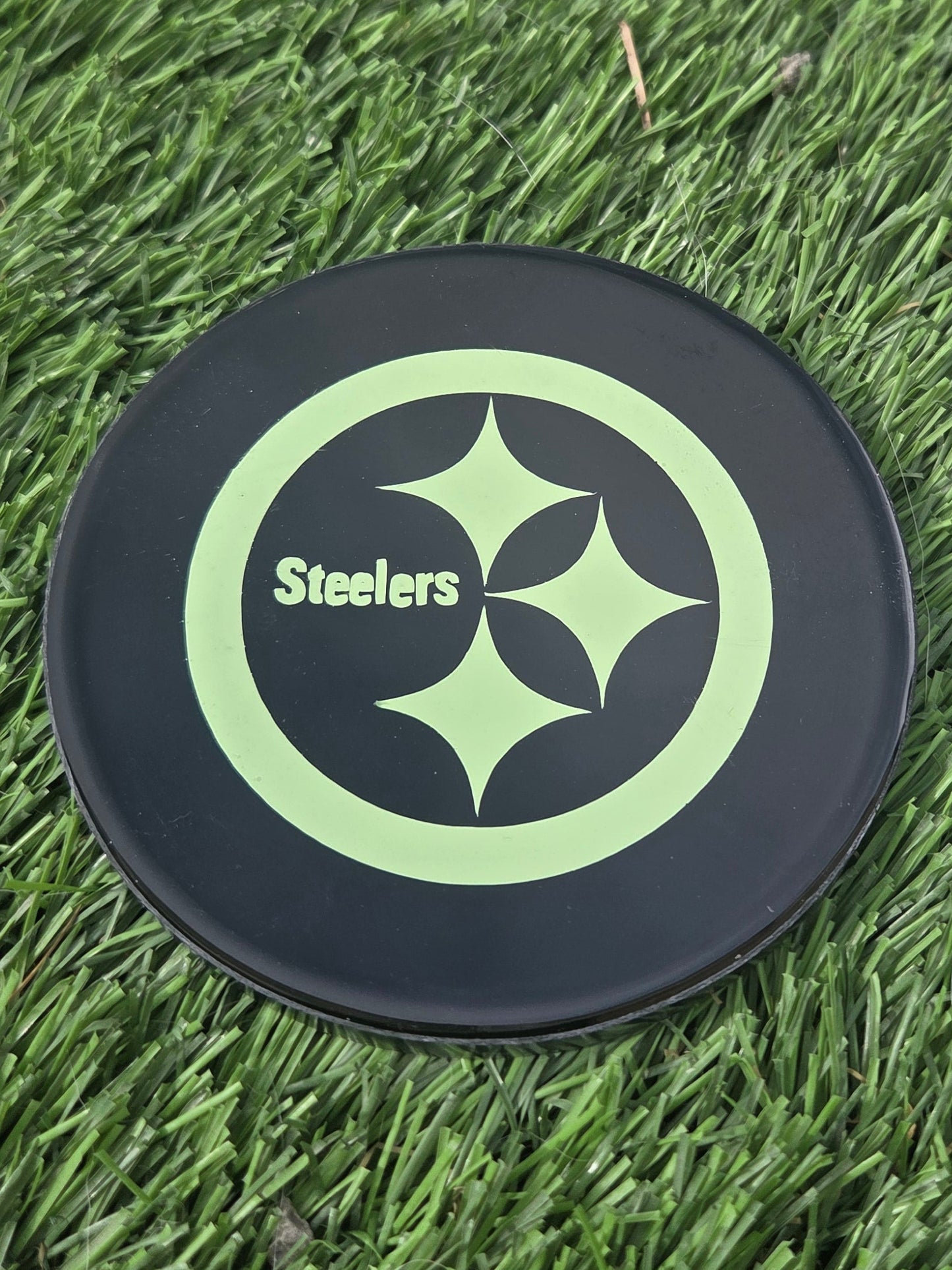 Steelers Football / Glow in the Dark Vinyl