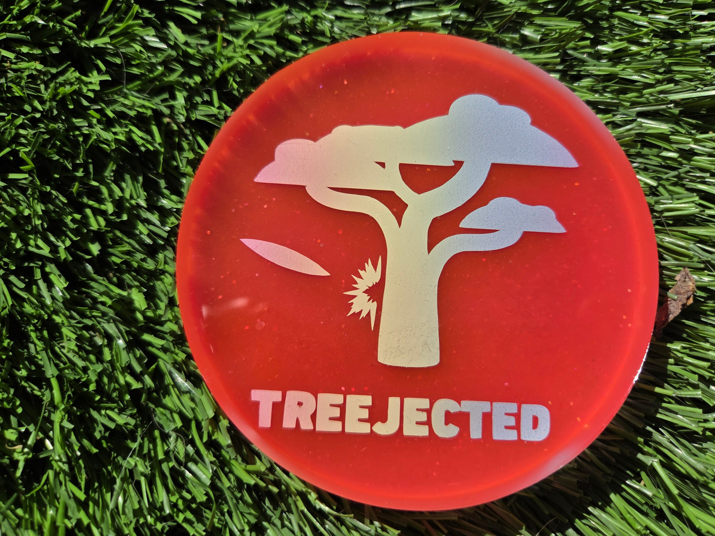 Sherbet Rainbow Treejected Pink Super Glow Medium Mini
