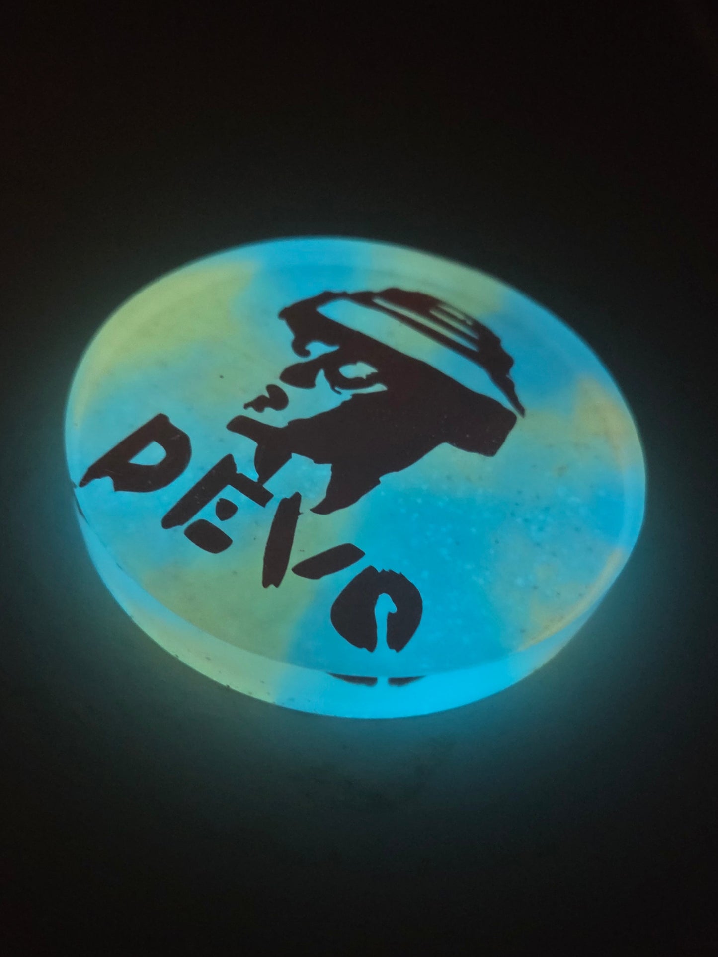 DEVO MAN Red / Glow in the Dark