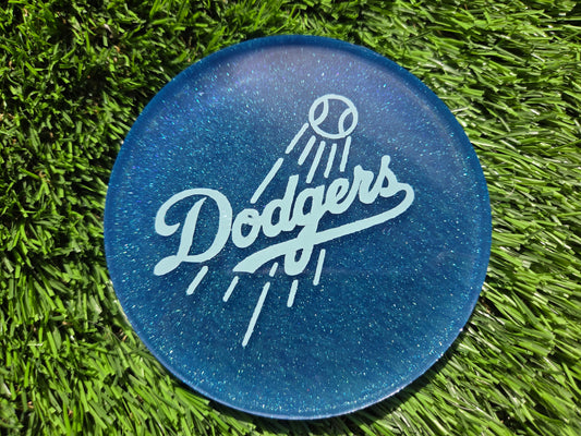 Dodgers Baby Blue Double Glow Large Mini