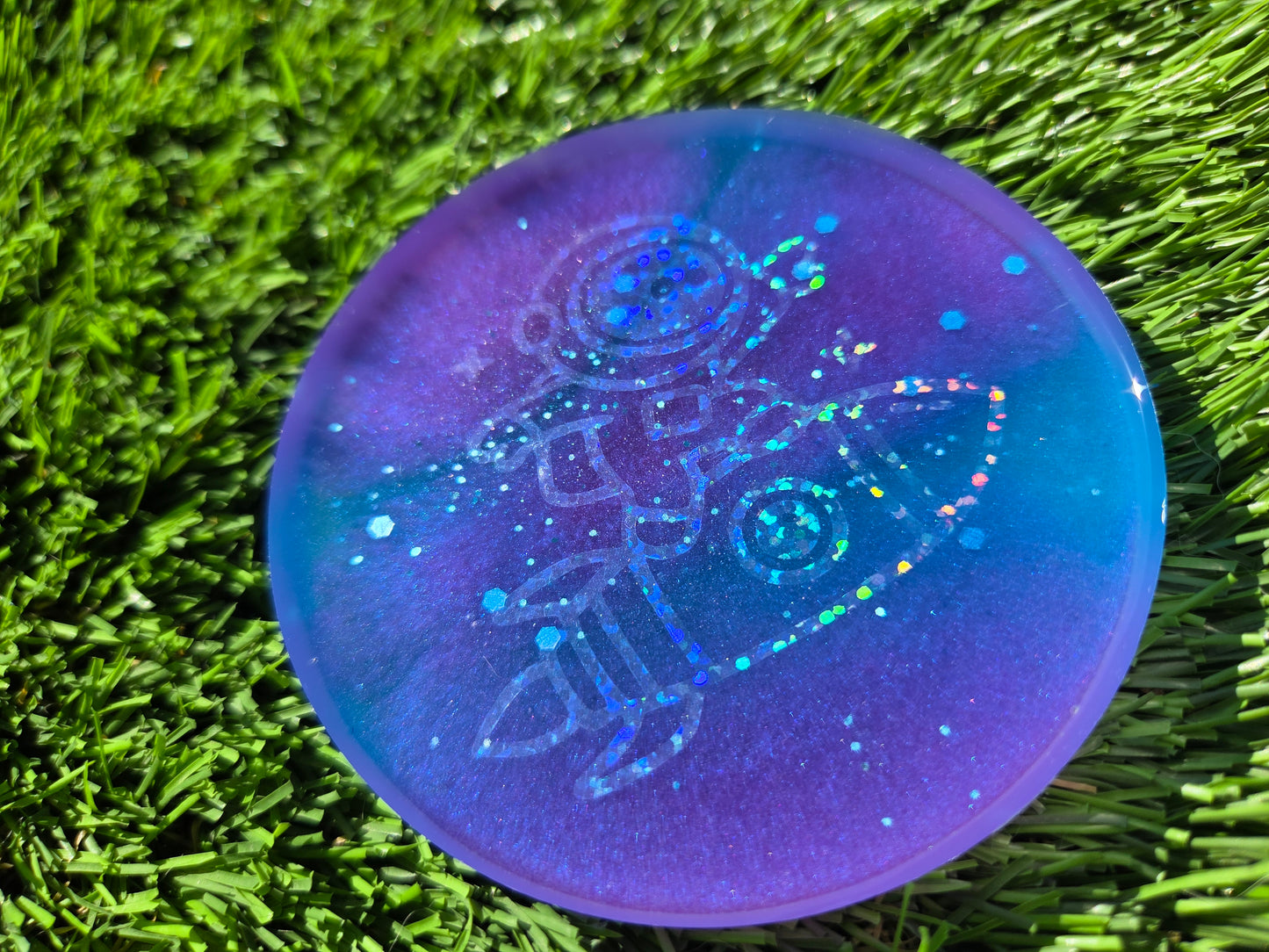 In the Stars Astronaut Layered Super Glow Medium Mini