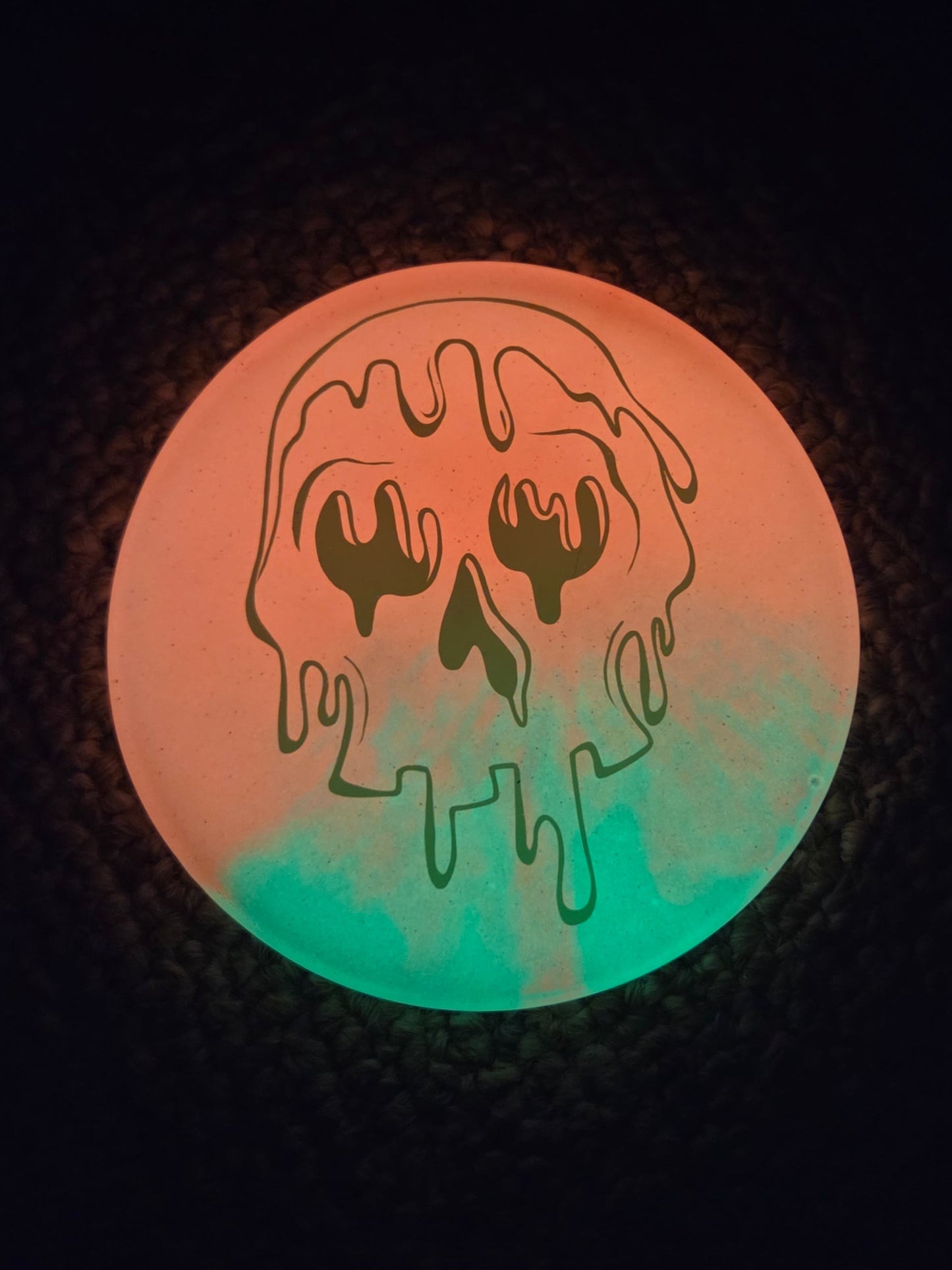 Poisoned Candied Apple / Glow / Mini / Coaster