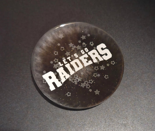 Let's Go Raiders! / Glow in the Dark / Mini / Coaster