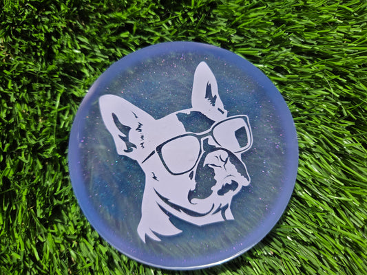 Periwinkle Cool Dawg Frenchie Double Glow Medium Mini
